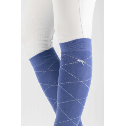 Calcetines Pénélope Luxe Azul de la vendimia