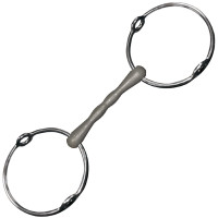 Filete elevador grandes anillos resina Privilege Equitation Gris Filete elevador grandes anillos resina Privilege Equitation Gris