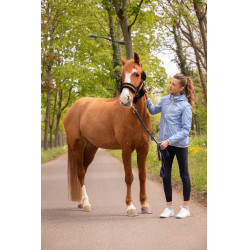 Pénélope RainImpermeable corto Ártico Azul