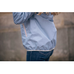 Pénélope RainImpermeable corto Ártico Azul