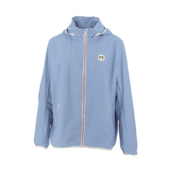 Pénélope RainImpermeable corto Ártico Azul