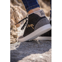 Zapatillas Jupiter High Top Pénélope Negro / Gris