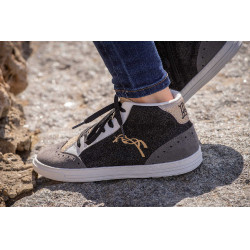 Zapatillas Jupiter High Top Pénélope Negro / Gris