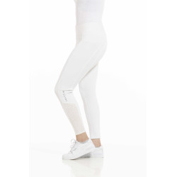 Pantalón Equithème Brigitte con culera de silicona Blanco