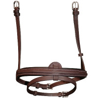 Muserola combinada Dinard Privilege Equitation Castaño