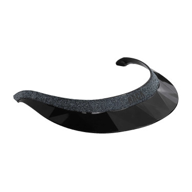 Vizier voor helm Naca GlowUp Negro brillante / gris