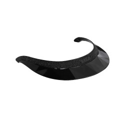 Vizier voor helm Naca GlowUp Negro brillante / negro