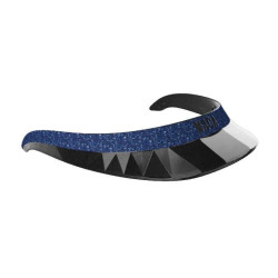 Vizier voor helm Naca GlowUp Negro brillante / azul