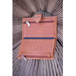 Cartera PENELOPE Bertille Coñac Marrón