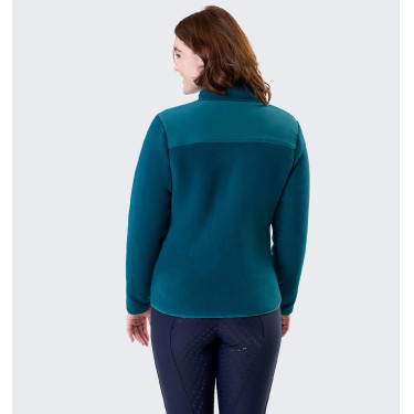 Chaqueta polar Horseware Pace para mujer Verde dinastía