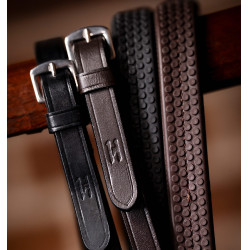 Riendas Horseware con agarre de pulgar de caucho Negro Riendas Horseware con agarre de pulgar de caucho Negro