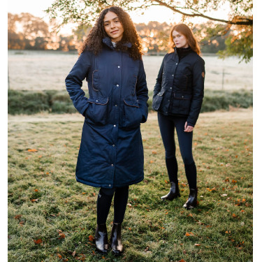 Abrigo Horseware Newmarket mujer Marino Azul marino Abrigo Horseware Newmarket mujer Marino Azul marino