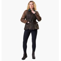 Abrigo encerado Horseware 40 años mujer Castaño herencia / verde Rambo Abrigo encerado Horseware 40 años mujer Castaño herencia / verde Rambo