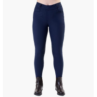 Legging Easefit Hybrid Horseware con grip en las rodillas para mujer Marino Azul marino