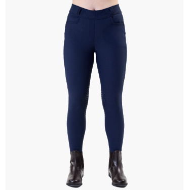 Legging Easefit Hybrid Horseware con grip en las rodillas para mujer Marino Azul marino