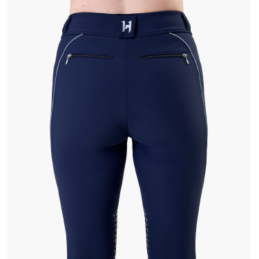Legging Easefit Hybrid Horseware con grip en las rodillas para mujer Marino Azul marino