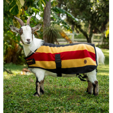 Manta polar Horseware Newmarket para cabra Oro blanco