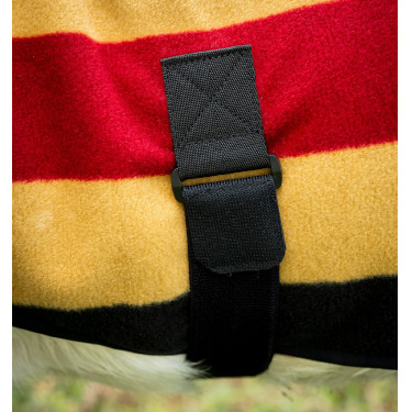 Manta polar Horseware Newmarket para cabra Oro blanco