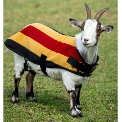 Manta polar Horseware Newmarket para cabra Oro blanco