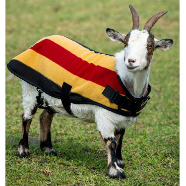 Manta polar Horseware Newmarket para cabra Oro blanco