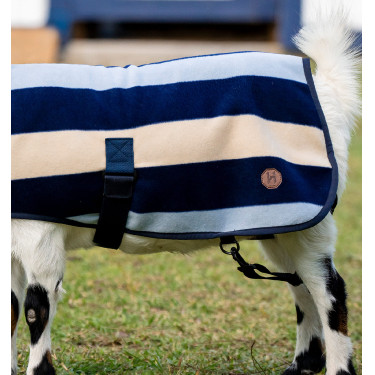 Manta polar Horseware Newmarket para cabra Marine witney Azul marino