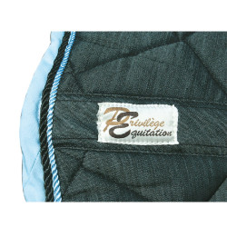 Mantilla PB CSO color abigarrado Privilege Equitation Chocolate multicolor / chocolate / beige Marrón