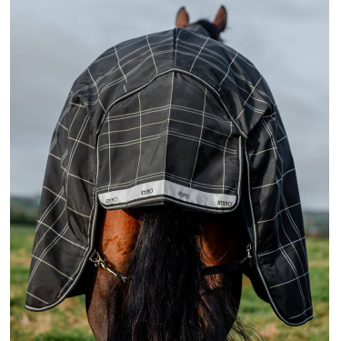 Manta Horseware Rhino Turnout Bundle con forro de 0 g y 200 g Cuadros negros / negro y blanco Motifs Manta Horseware Rhino Turnout Bundle con forro de 0 g y 200 g Cuadros negros / negro y blanco Motifs