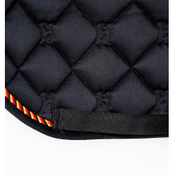 Manta de silla Close Contact Horseware Newmarket Oro blanco Manta de silla Close Contact Horseware Newmarket Oro blanco