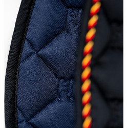 Manta de silla Close Contact Horseware Newmarket Oro blanco Manta de silla Close Contact Horseware Newmarket Oro blanco