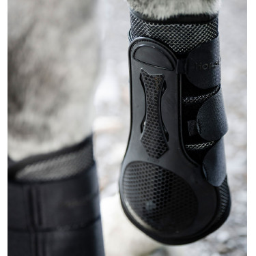 Guetres de doma Horseware® Pro Bamboo Negro / negro