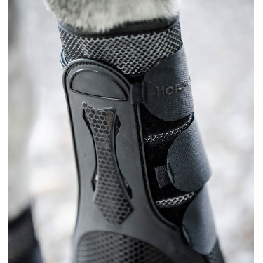 Guetres de doma Horseware® Pro Bamboo Negro / negro