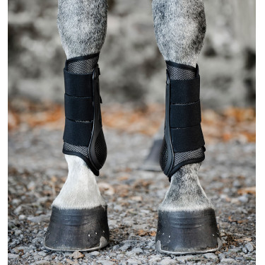 Guetres de doma Horseware® Pro Bamboo Negro / negro