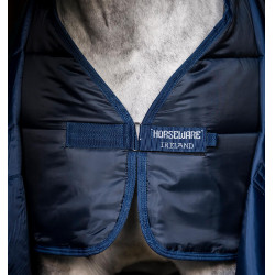 Manta de cuadra Horseware Amigo Ripstop Insulator 50g Verde dinastía / marino / plata