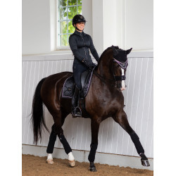 Bonete antimoscas Equestrian Stockholm Edición negra Negro