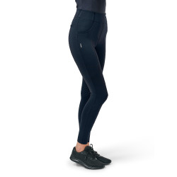 Legging de equitación Equestrian Stockholm Supreme para mujer Azul medianoche