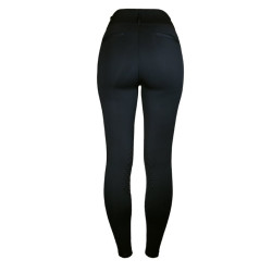 Legging de equitación Equestrian Stockholm Supreme para mujer Todo negro