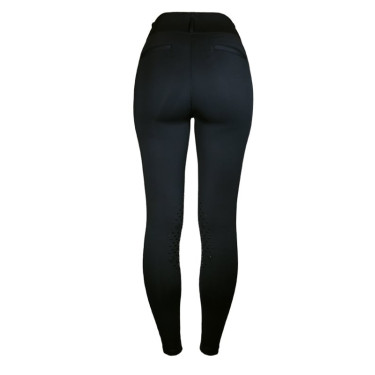 Legging de equitación Equestrian Stockholm Supreme para mujer Todo negro