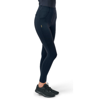Legging de equitación Equestrian Stockholm Supreme para mujer Royal classic Azul