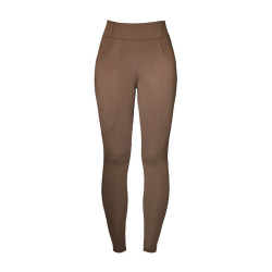Legging de equitación Equestrian Stockholm Supreme para mujer Champán Beige