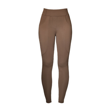 Legging de equitación Equestrian Stockholm Supreme para mujer Champán Beige