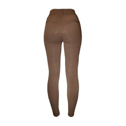 Legging de equitación Equestrian Stockholm Supreme para mujer Champán Beige