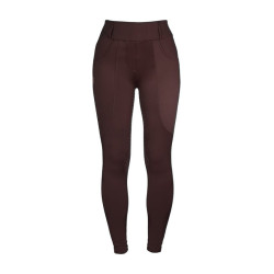 Legging de equitación Equestrian Stockholm Supreme para mujer Brillo infinito Marr&amp;amp;amp;oacute;n