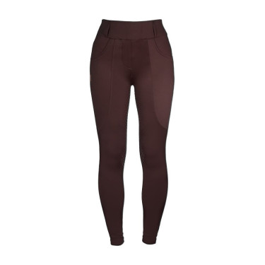 Legging de equitación Equestrian Stockholm Supreme para mujer Brillo infinito Marr&amp;amp;amp;oacute;n