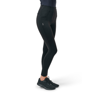 Legging de equitación Equestrian Stockholm Supreme para mujer Edición negra Negro