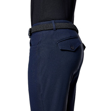 Pantalón de equitación Equestrian Stockholm Active hombre Marino Azul marino