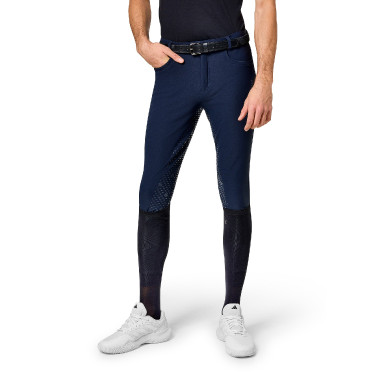 Pantalón de equitación Equestrian Stockholm Active hombre Marino Azul marino