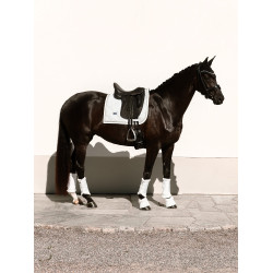 Mantilla de doma Equestrian Stockholm Blanco brillante