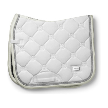 Mantilla de doma Equestrian Stockholm Blanco brillante