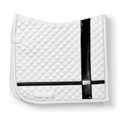 Manta de doma Equestrian Stockholm con vendas Blanco