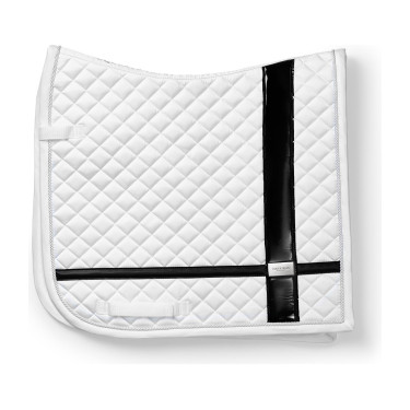 Manta de doma Equestrian Stockholm con vendas Blanco